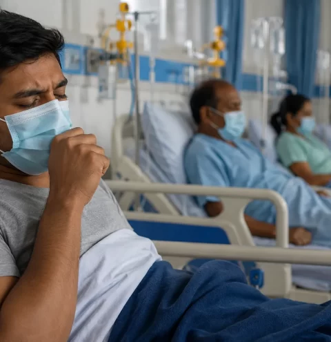 Hospital patients in monsoon season as dengue cases rise after prolonged rainfall